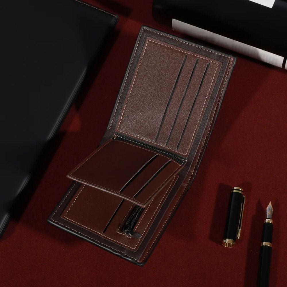 Korean Style Men s Short Wallet Multi-position Leather Coin Pocket Portable PU Card Bag Outdoor
Korean Style Men s Short Wallet Multi-position Leather Coin Pocket Portable PU Card Bag Outdoor