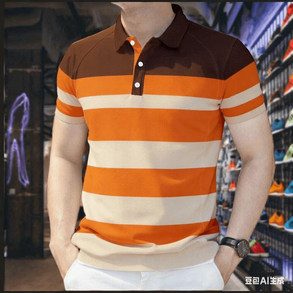 Men s casual short sleeved polo shirt S
Men s casual short sleeved polo shirt S