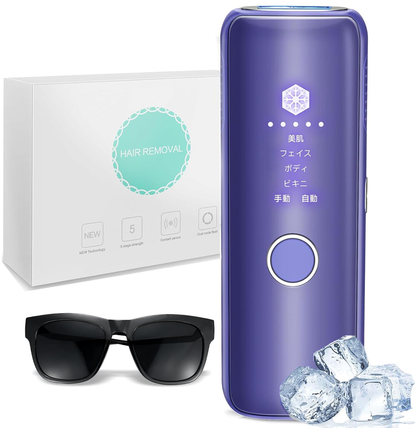 Cool Ring Hair Removal Cooling Sensation Hair Removal IPL Light Hair Removal Painless Hair Optical Optical Beauty 5 Levels VIO Irradiation Continuous фиолетовый
Cool Ring Hair Removal Cooling Sensation Hair Removal IPL Light Hair Removal Painless Hair Optical Optical Beauty 5 Levels VIO Irradiation Continuous фиолетовый
