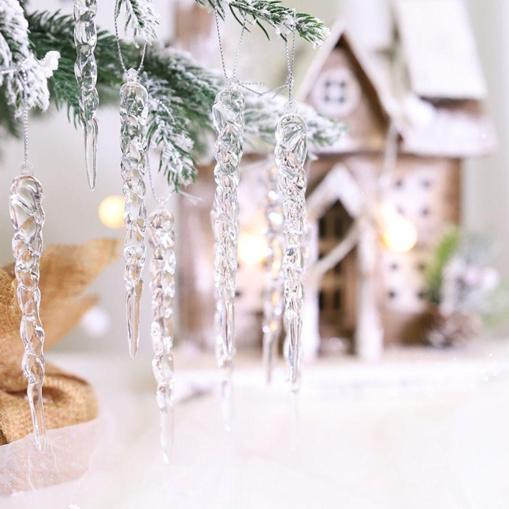 12Pcs Transparent Thread Christmas Tree Pendants Hanging Christmas Tree Drop Ornament Noel Navidad
12Pcs Transparent Thread Christmas Tree Pendants Hanging Christmas Tree Drop Ornament Noel Navidad