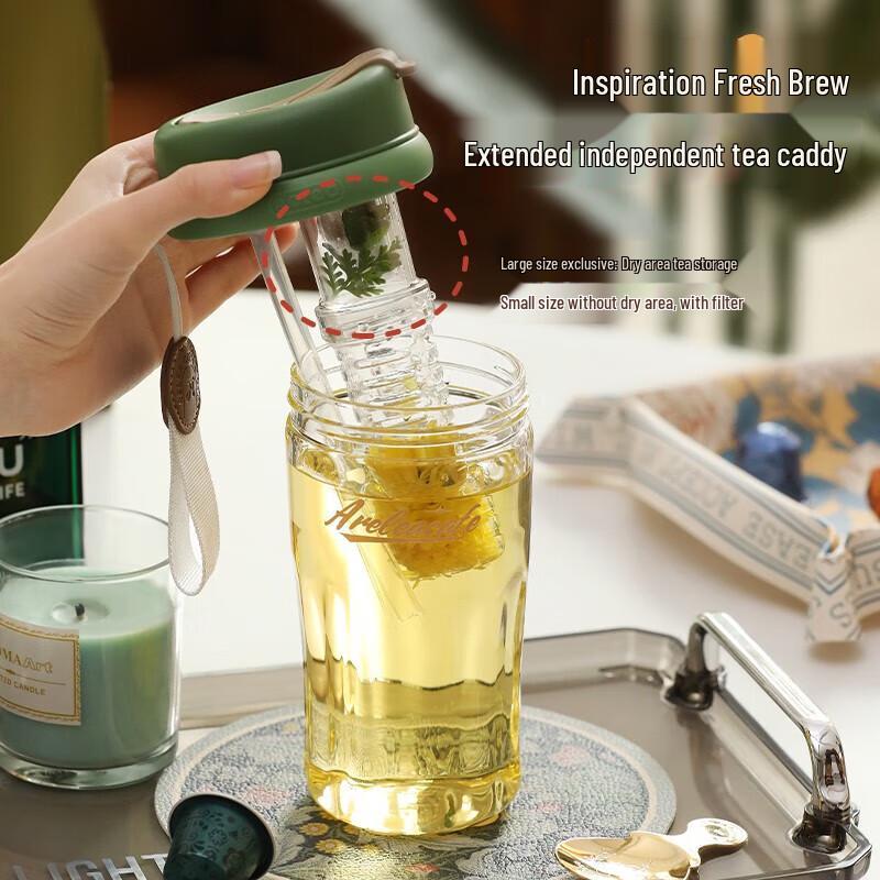 RELEA Portable Glass Coffee & Tea Cup
RELEA Portable Glass Coffee & Tea Cup