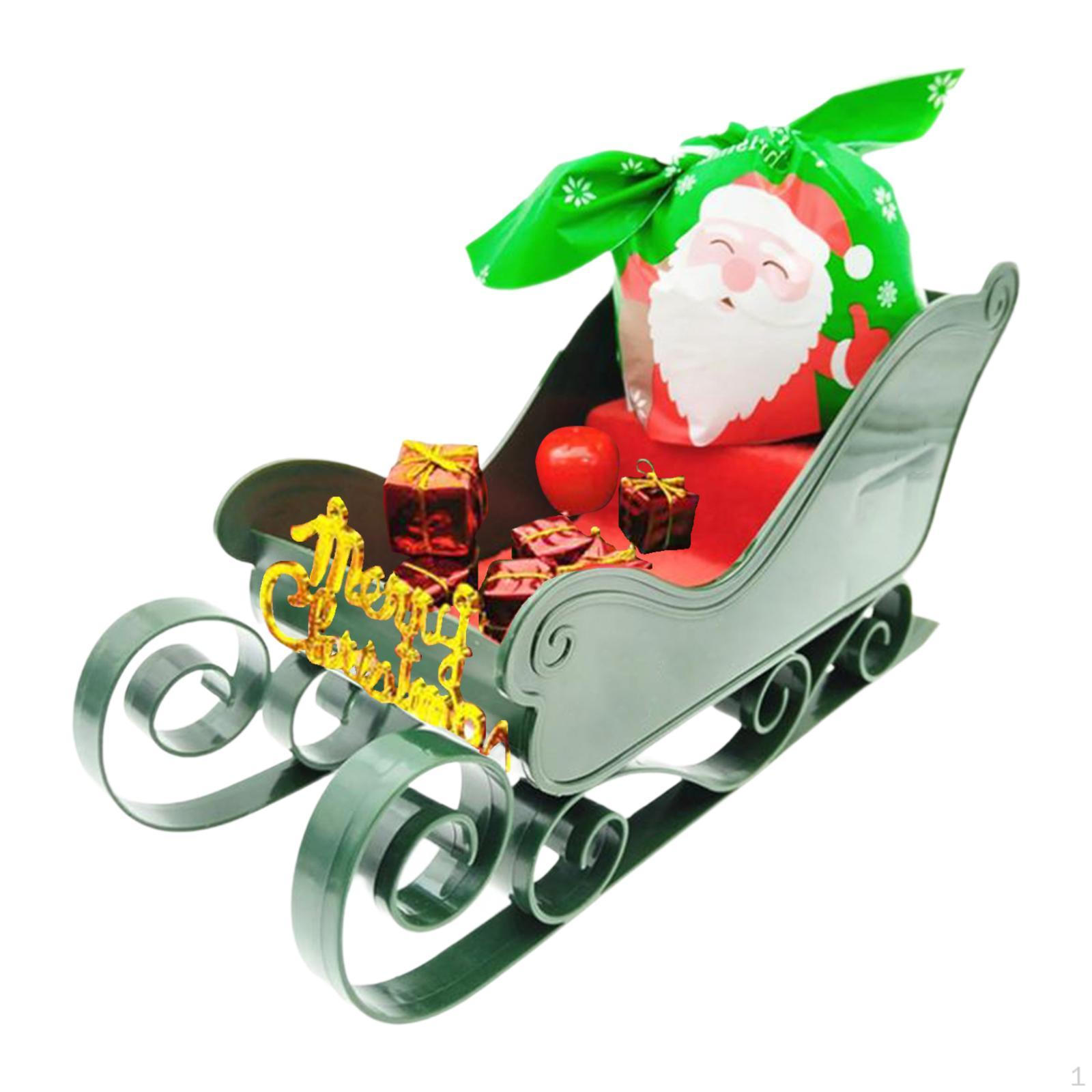 Christmas Sleigh Ornament Decoration Collectible Miniature Xmas Decor for Festival зелёный
Christmas Sleigh Ornament Decoration Collectible Miniature Xmas Decor for Festival зелёный