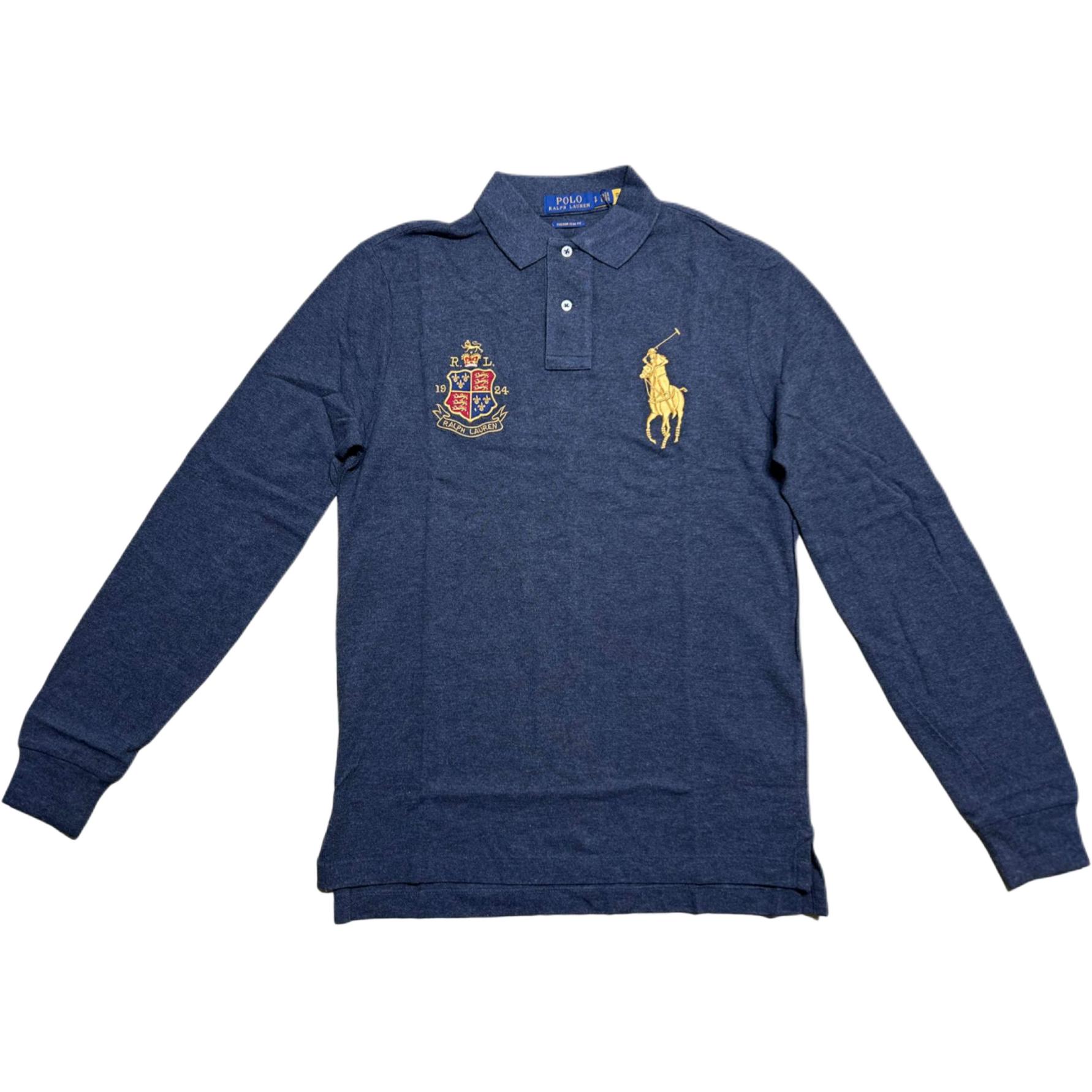 Polo Ralph Lauren SS24 Логотип Big Pony Вышитая Рубашка поло с длинным рукавом Мужские топы Темно-синий 710779249-004 S
Polo Ralph Lauren SS24 Логотип Big Pony Вышитая Рубашка поло с длинным рукавом Мужские топы Темно-синий 710779249-004 S