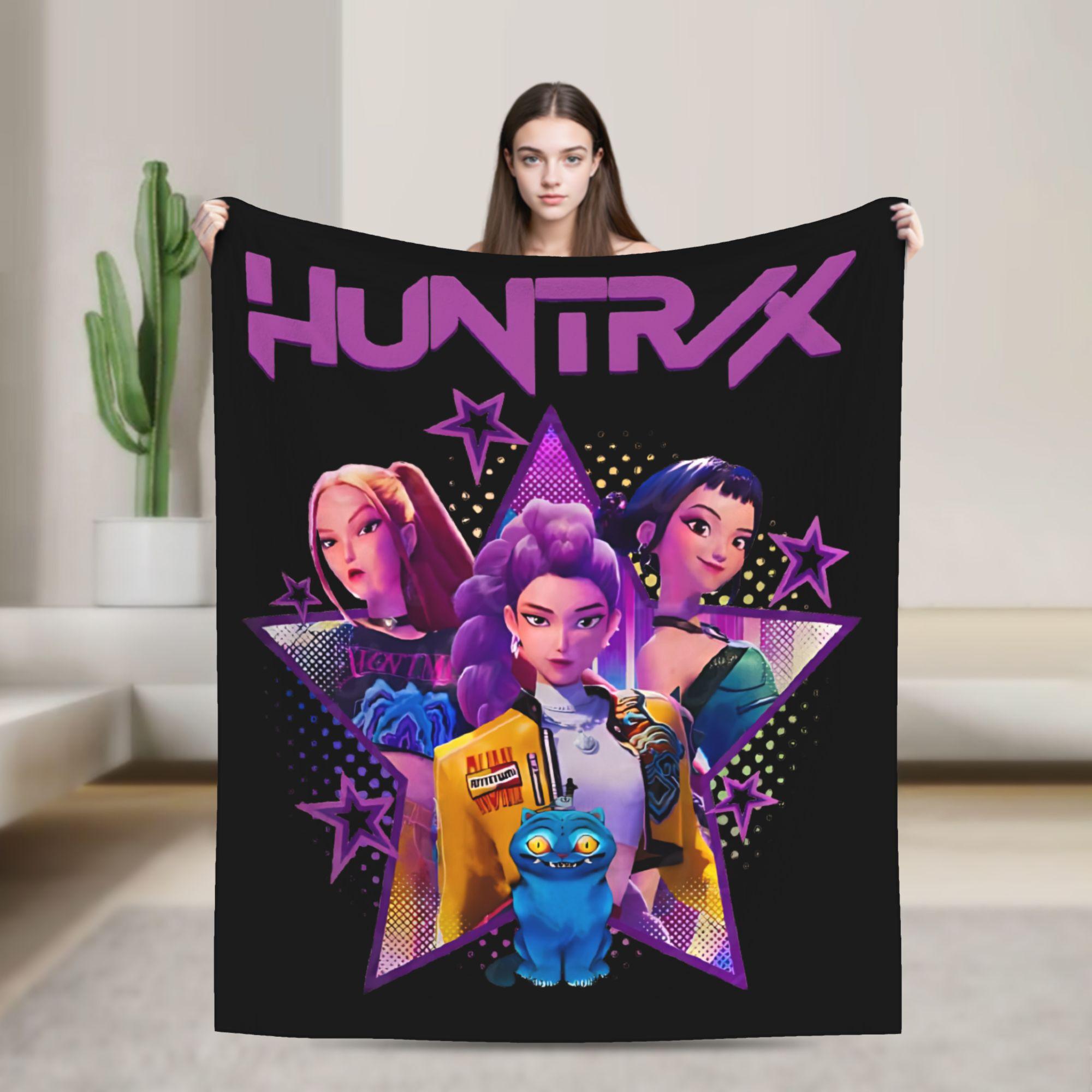 Kpop Demon Hunter Huntrix Girls Blanket Camping Flannel Throw Blanket For Couch Chair Warm Soft Customized Quality Bedspread 30x40in
Kpop Demon Hunter Huntrix Girls Blanket Camping Flannel Throw Blanket For Couch Chair Warm Soft Customized Quality Bedspread 30x40in