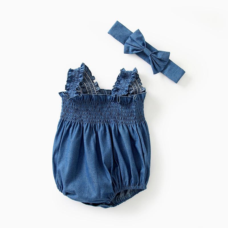 2025 Korean Style Baby Girl Triangle Romper - Pure Cotton Summer Onesie 73 cm темно-синий
2025 Korean Style Baby Girl Triangle Romper - Pure Cotton Summer Onesie 73 cm темно-синий
