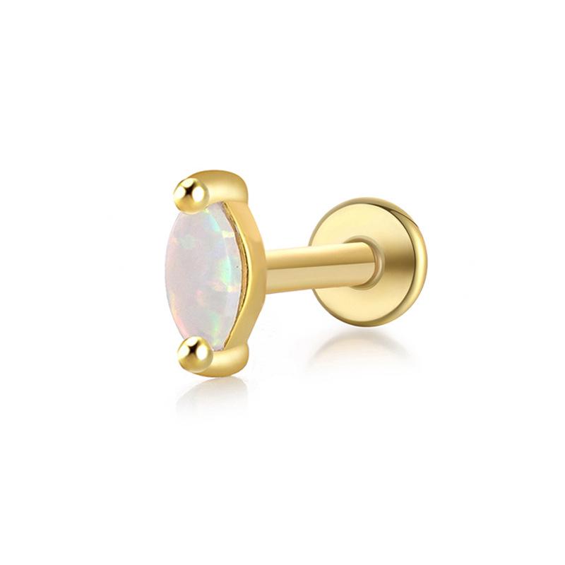 Срібні сережки-пусети з опалом S925 - Висококласна європейська та американська хрящова ювелірна прикраса 925 Silver
Срібні сережки-пусети з опалом S925 - Висококласна європейська та американська хрящова ювелірна прикраса 925 Silver