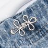 Clover Waist Button Fastener Adjustable Metal Jeans Buttons - Tighteners for Loose Denim, Instant No-Sew for D… More
Clover Waist Button Fastener Adjustable Metal Jeans Buttons - Tighteners for Loose Denim, Instant No-Sew for D… More