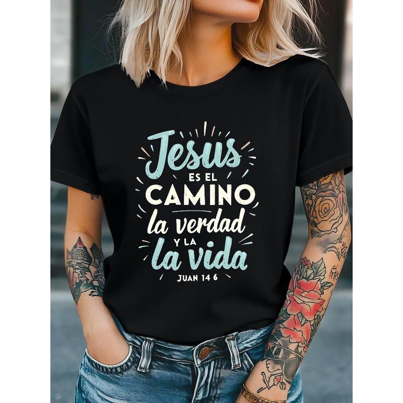 And The Life Printed Women S Round Neck Short Sleeve T-Shirt for Casual Outings, Holiday Gifts, Friend Gatherings, S чёрный
And The Life Printed Women S Round Neck Short Sleeve T-Shirt for Casual Outings, Holiday Gifts, Friend Gatherings, S чёрный