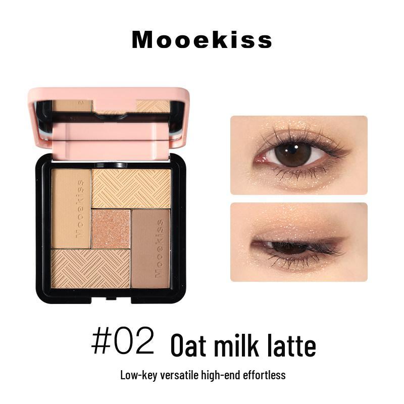 Mu Ke Poetry 5-Color Earth Tones Eyeshadow Palette: Long-Lasting & Affordable for Daily Makeup 8.5g
Mu Ke Poetry 5-Color Earth Tones Eyeshadow Palette: Long-Lasting & Affordable for Daily Makeup 8.5g