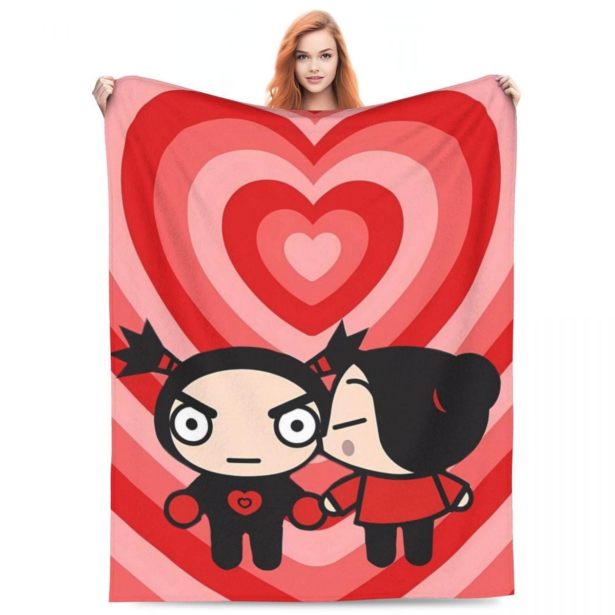 Pucca Garu Love Blanket Camping Flannel Throw Blanket For Bedroom Super Soft Design Quality Bedspread Gift 75cmx90cm
Pucca Garu Love Blanket Camping Flannel Throw Blanket For Bedroom Super Soft Design Quality Bedspread Gift 75cmx90cm
