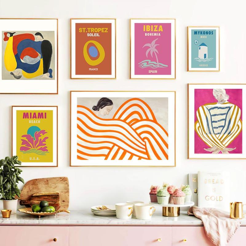 Abstract Figure Lines Stripe Girl Wall Art Posters Painting Hotel Bar Pictures For Living Room Decor Ibiza Miami Canvas Prints 21cm×30cm NoFrame
Abstract Figure Lines Stripe Girl Wall Art Posters Painting Hotel Bar Pictures For Living Room Decor Ibiza Miami Canvas Prints 21cm×30cm NoFrame