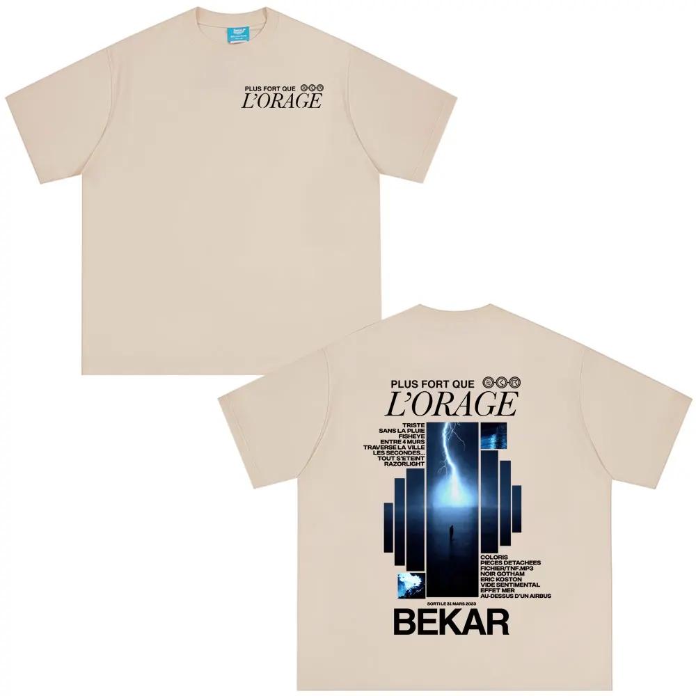 Rapper Bekar Plus Fort Que L orage Album Graphic Tshirts Men Women Hip Hop Fashion Pop Music T-shirts Men s Casual Streetwears XXXL синій
Rapper Bekar Plus Fort Que L orage Album Graphic Tshirts Men Women Hip Hop Fashion Pop Music T-shirts Men s Casual Streetwears XXXL синій
