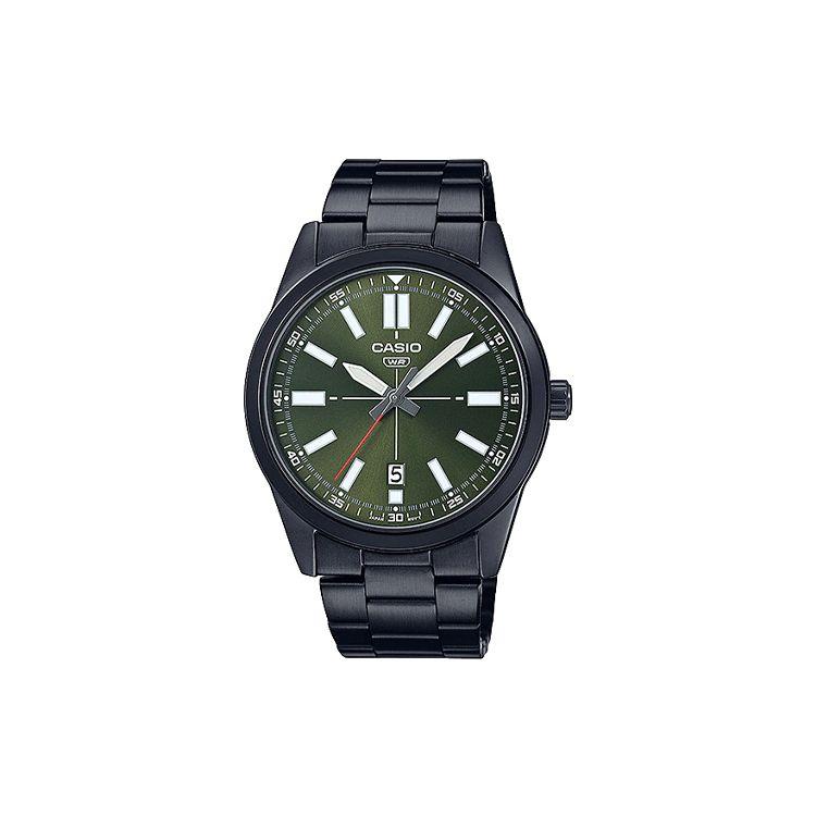 Casio Standard Series Pointer Display Watch Simple Fashion Classic Casual Quartz Movement Stainless Steel Strap Men watches Green MTP-VD02B-3E Green Dial
Casio Standard Series Pointer Display Watch Simple Fashion Classic Casual Quartz Movement Stainless Steel Strap Men watches Green MTP-VD02B-3E Green Dial