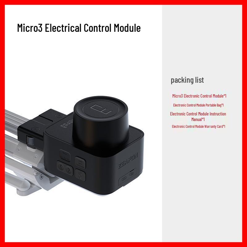 7-in-1 Micro3 E500700E1000 Electric Camera Slider for DSLR & Mirrorless with Damping & Anti-Shake
7-in-1 Micro3 E500700E1000 Electric Camera Slider for DSLR & Mirrorless with Damping & Anti-Shake