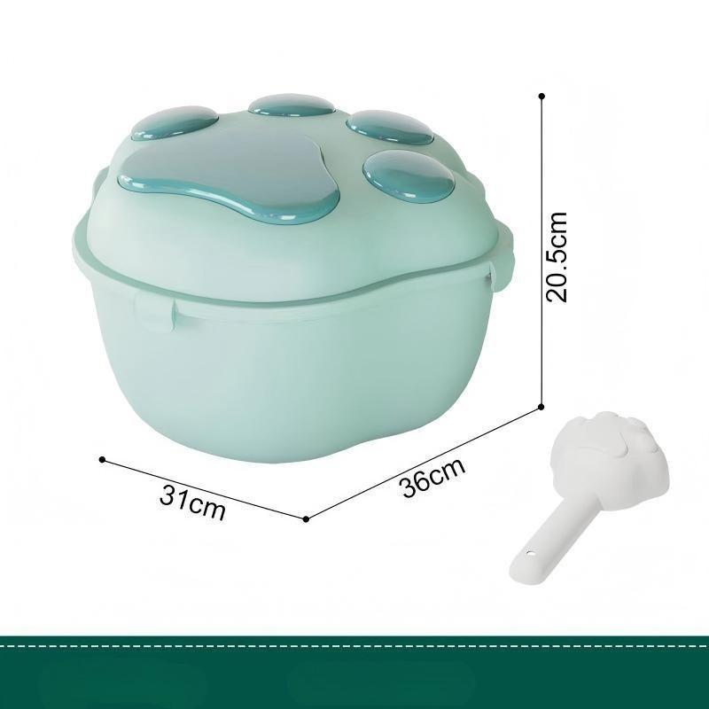 1Pcs Cat Food Box Sealed Plastic Large Capacity Dog Grain Storage Container Pet Snacks Bucket Moisture-Proof Dry Feeder Pet Supplies
1Pcs Cat Food Box Sealed Plastic Large Capacity Dog Grain Storage Container Pet Snacks Bucket Moisture-Proof Dry Feeder Pet Supplies