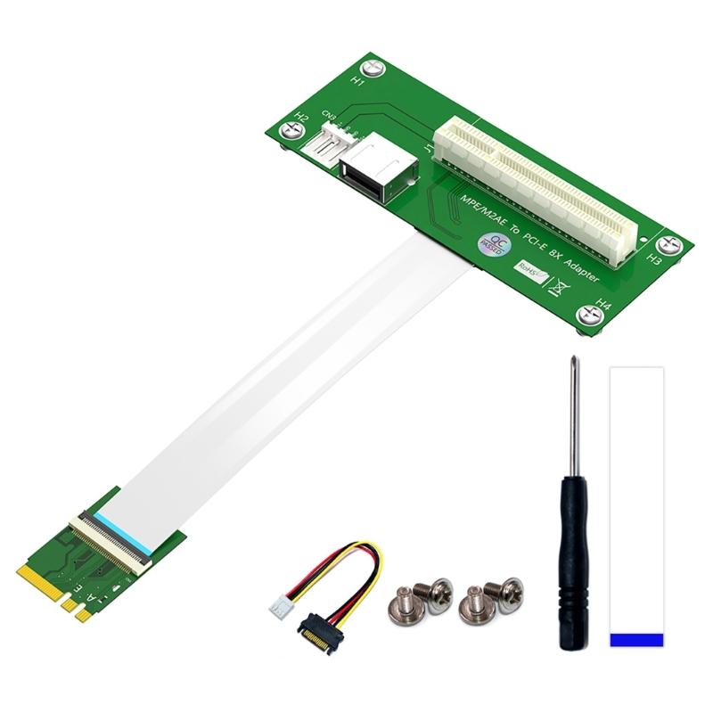 PCIExpress Adapter Cable, NGFF M.2 Key A/ to PCIE 8X xtender NGFF M.2 to PCIE xtension Cable
PCIExpress Adapter Cable, NGFF M.2 Key A/ to PCIE 8X xtender NGFF M.2 to PCIE xtension Cable