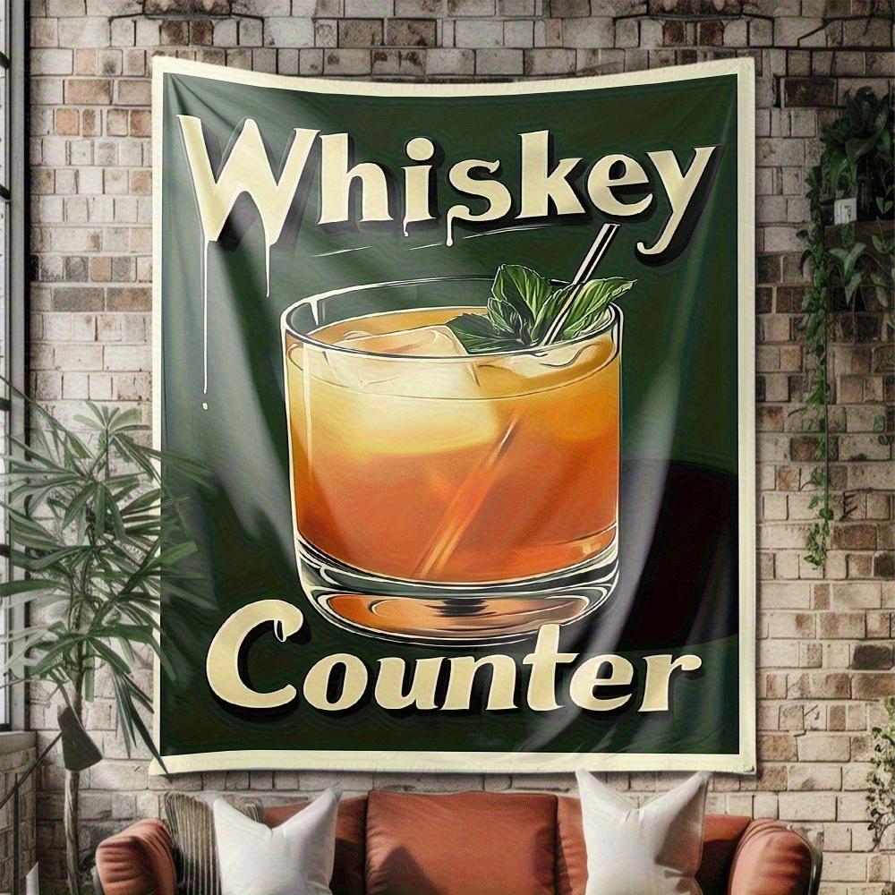Retro Whiskey Theme Digital printing polyester wall tapestry suitable for use in living rooms bedrooms offices bars and party 74x94cm(29x37in)
Retro Whiskey Theme Digital printing polyester wall tapestry suitable for use in living rooms bedrooms offices bars and party 74x94cm(29x37in)