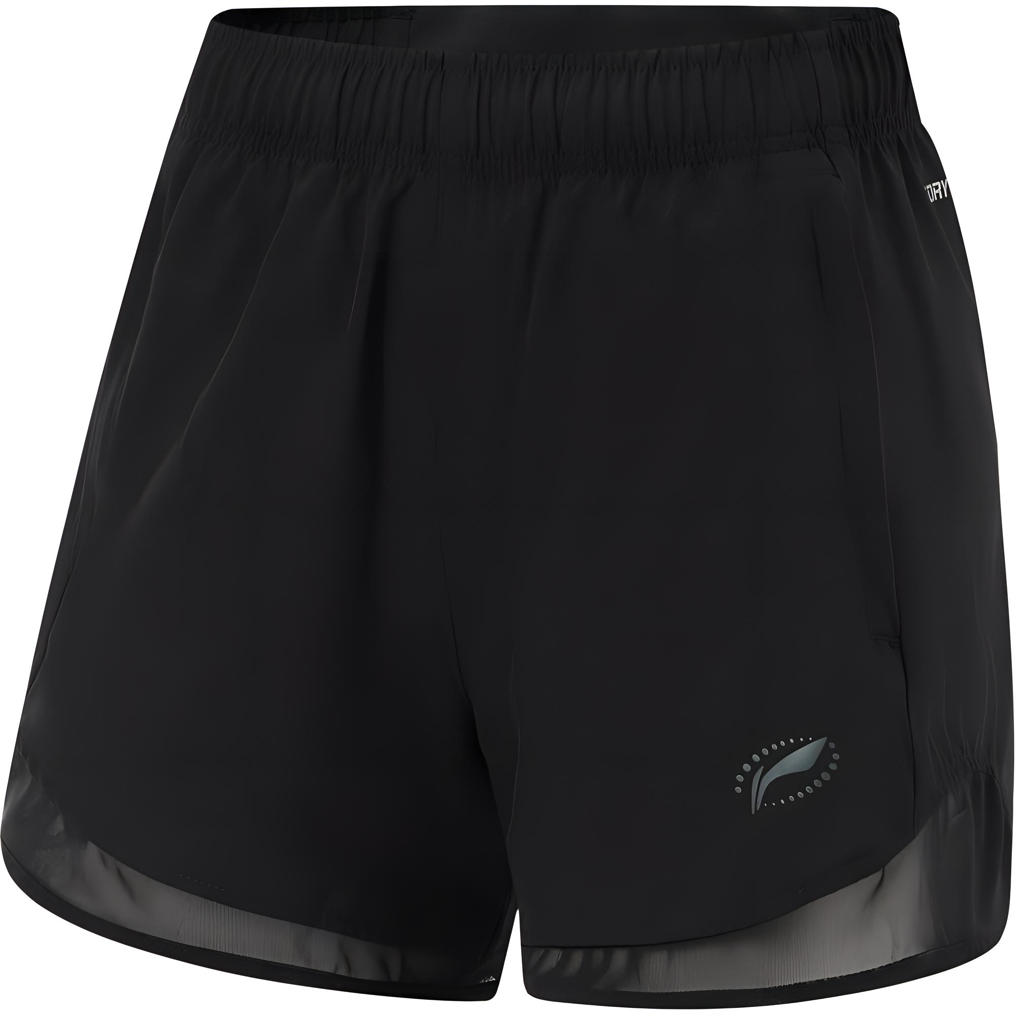 Li Ning Color Block Mid Rise Breathable Versatile Loose Fit Sports Shorts Women shorts Black AKSU340-5 S
Li Ning Color Block Mid Rise Breathable Versatile Loose Fit Sports Shorts Women shorts Black AKSU340-5 S