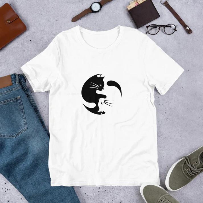 Minimalist Black Cat T Shirt Cute Purr Cat Napping Design Shortsleeved Tee Kawaii Aesthetic Versatile Top for WomenGirls Unisex 4XL
Minimalist Black Cat T Shirt Cute Purr Cat Napping Design Shortsleeved Tee Kawaii Aesthetic Versatile Top for WomenGirls Unisex 4XL