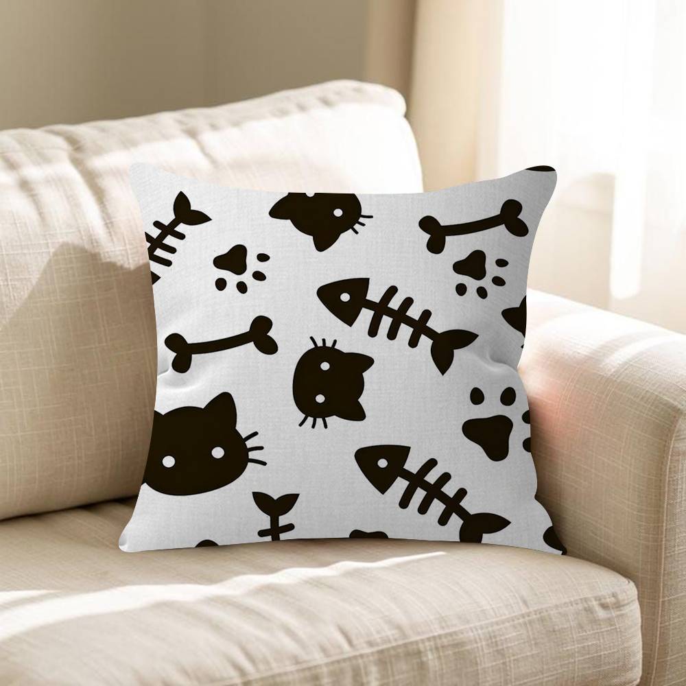 Cool Black Cat GATOS Prints Personalized Pillow Dust Cover Bedroom Kids Party Decoration Pillowcase Birthday Children Gift 30x30 cm
Cool Black Cat GATOS Prints Personalized Pillow Dust Cover Bedroom Kids Party Decoration Pillowcase Birthday Children Gift 30x30 cm