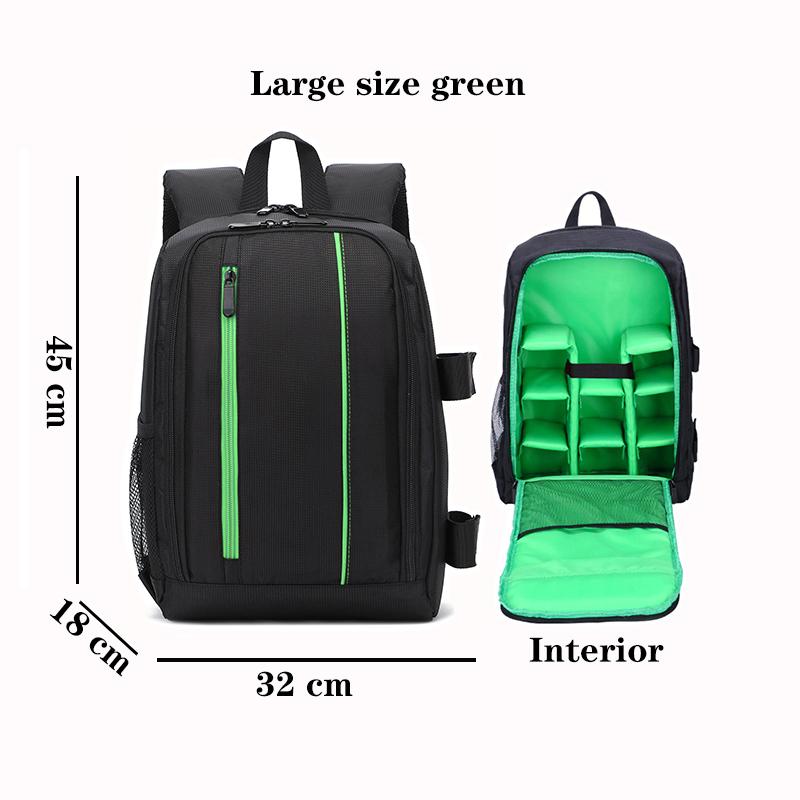 Waterproof Dslr Camera Backpack Shockproof Outdoor Photography Bag Multifunctional Adjustable Camera Storage Backpack For Digital Video Camera Lens Ph зелений
Waterproof Dslr Camera Backpack Shockproof Outdoor Photography Bag Multifunctional Adjustable Camera Storage Backpack For Digital Video Camera Lens Ph зелений