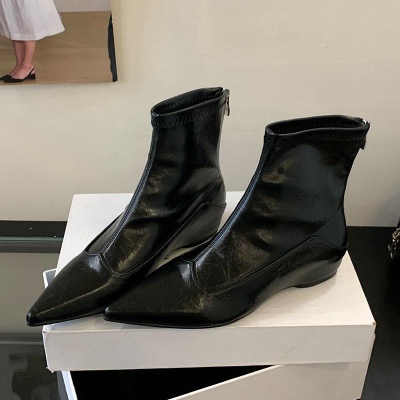 Мода Мода Остроносые Женские Ботильоны Стрейч Женские Ботинки на Молнии Женские Короткие Современные Ботинки с Обувью, Увеличивающей Рост 35 чёрный
Мода Мода Остроносые Женские Ботильоны Стрейч Женские Ботинки на Молнии Женские Короткие Современные Ботинки с Обувью, Увеличивающей Рост 35 чёрный
