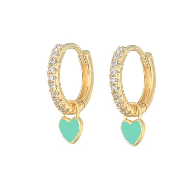 925 Серебряные серьги-кольца Huggie Heart для женщин, геометрические серьги «Любовь», кристаллы, циркон, пирсинг, серебряные украшения для девочек
925 Серебряные серьги-кольца Huggie Heart для женщин, геометрические серьги «Любовь», кристаллы, циркон, пирсинг, серебряные украшения для девочек