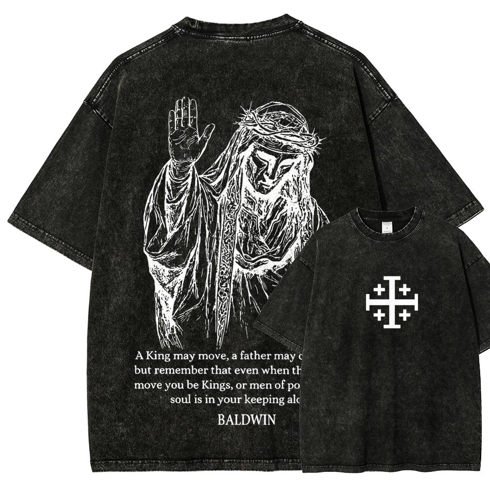 Baldwin IV Washed shirt Year round clothing personality Clothes Plus Size Unisex NewModel Couples Yk Short Sleeves hot product S
Baldwin IV Washed shirt Year round clothing personality Clothes Plus Size Unisex NewModel Couples Yk Short Sleeves hot product S