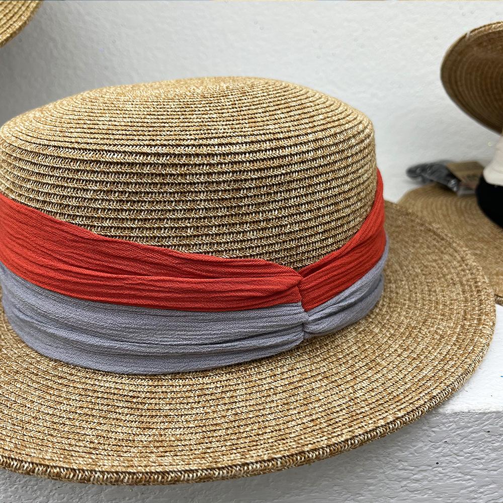 Holiday style elegant temperament flat top straw hat women s summer seaside travel sun protection sun hat top hat sun hat Adult (56-58cm) червоний
Holiday style elegant temperament flat top straw hat women s summer seaside travel sun protection sun hat top hat sun hat Adult (56-58cm) червоний