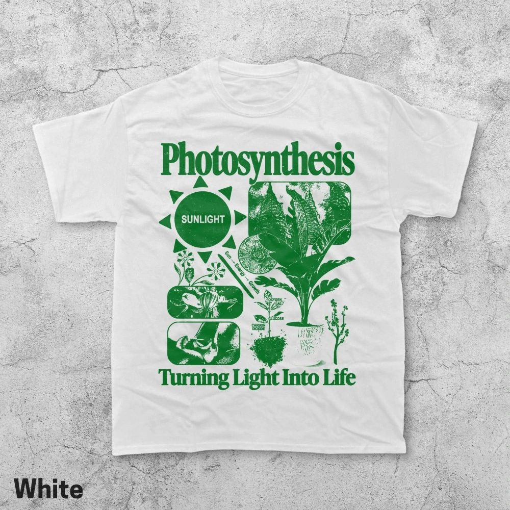 Vintage Botanical 90s Y2K Science Graphic Tee Photosynthesis Vintage Print TShirt Plant Biology Wildflower Garden Tops Unisex 4XL
Vintage Botanical 90s Y2K Science Graphic Tee Photosynthesis Vintage Print TShirt Plant Biology Wildflower Garden Tops Unisex 4XL