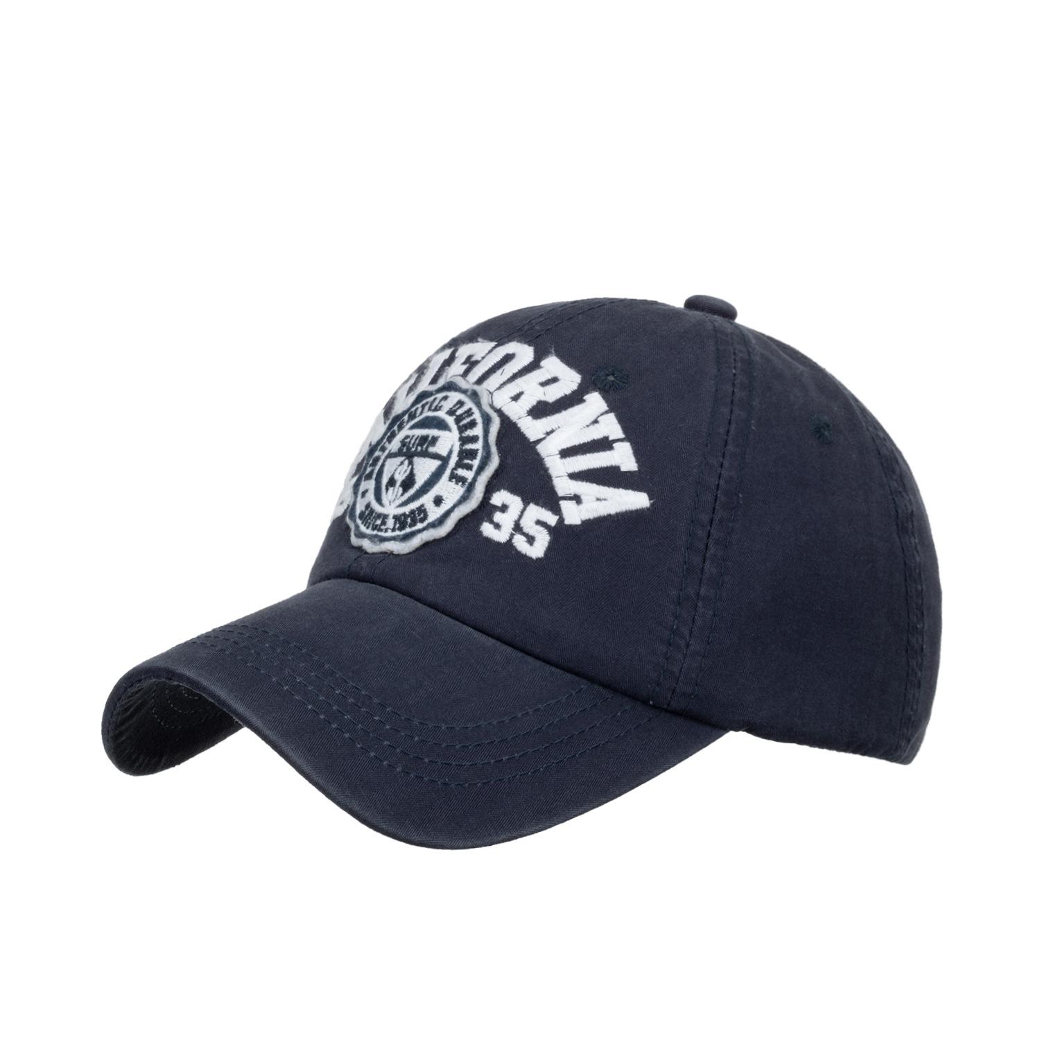Spring and summer new letter CALIFORNIA embroidered baseball cap men s and women s outdoor cap Темно-синій
Spring and summer new letter CALIFORNIA embroidered baseball cap men s and women s outdoor cap Темно-синій