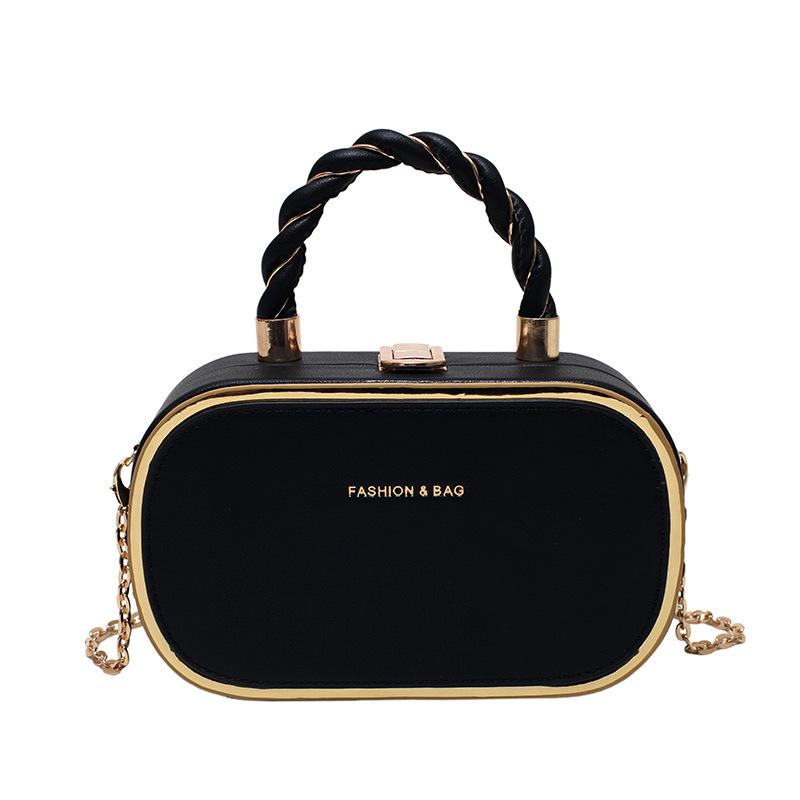Premium Hundred Oval Box Chain Bag Girls Mini Fashion Simple Handbag Ladies Lock Crossbody Bag Shoulder Bag
Premium Hundred Oval Box Chain Bag Girls Mini Fashion Simple Handbag Ladies Lock Crossbody Bag Shoulder Bag