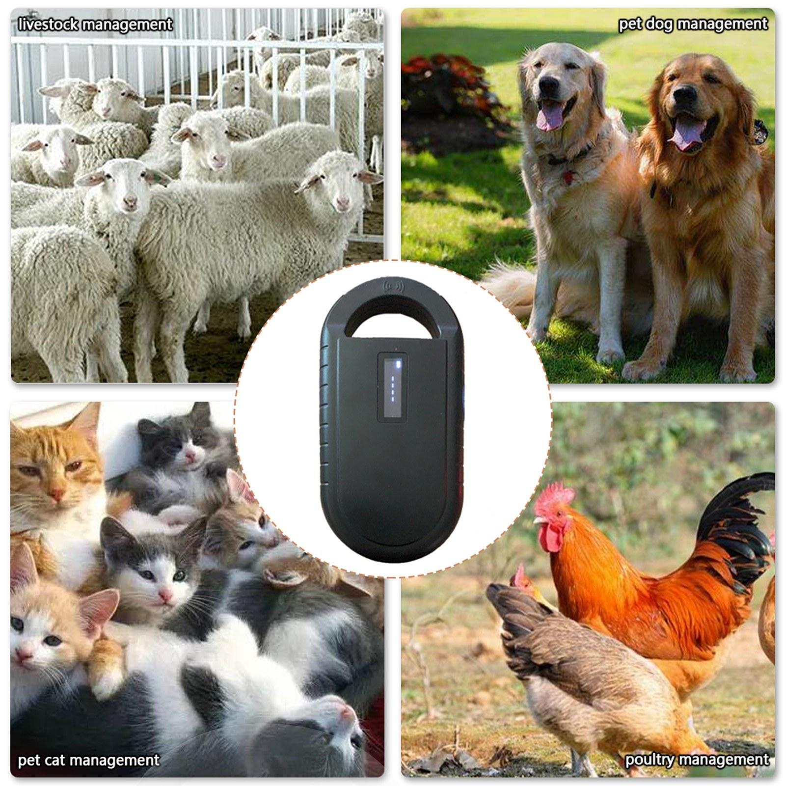 Pet Microchip Scanner Animal Handheld Reader Pet ID Scanner Pet Tag Scanner 134.2KHz 125KHz FDX-B (ISO 11784/11785) ID64 Reader White
Pet Microchip Scanner Animal Handheld Reader Pet ID Scanner Pet Tag Scanner 134.2KHz 125KHz FDX-B (ISO 11784/11785) ID64 Reader White