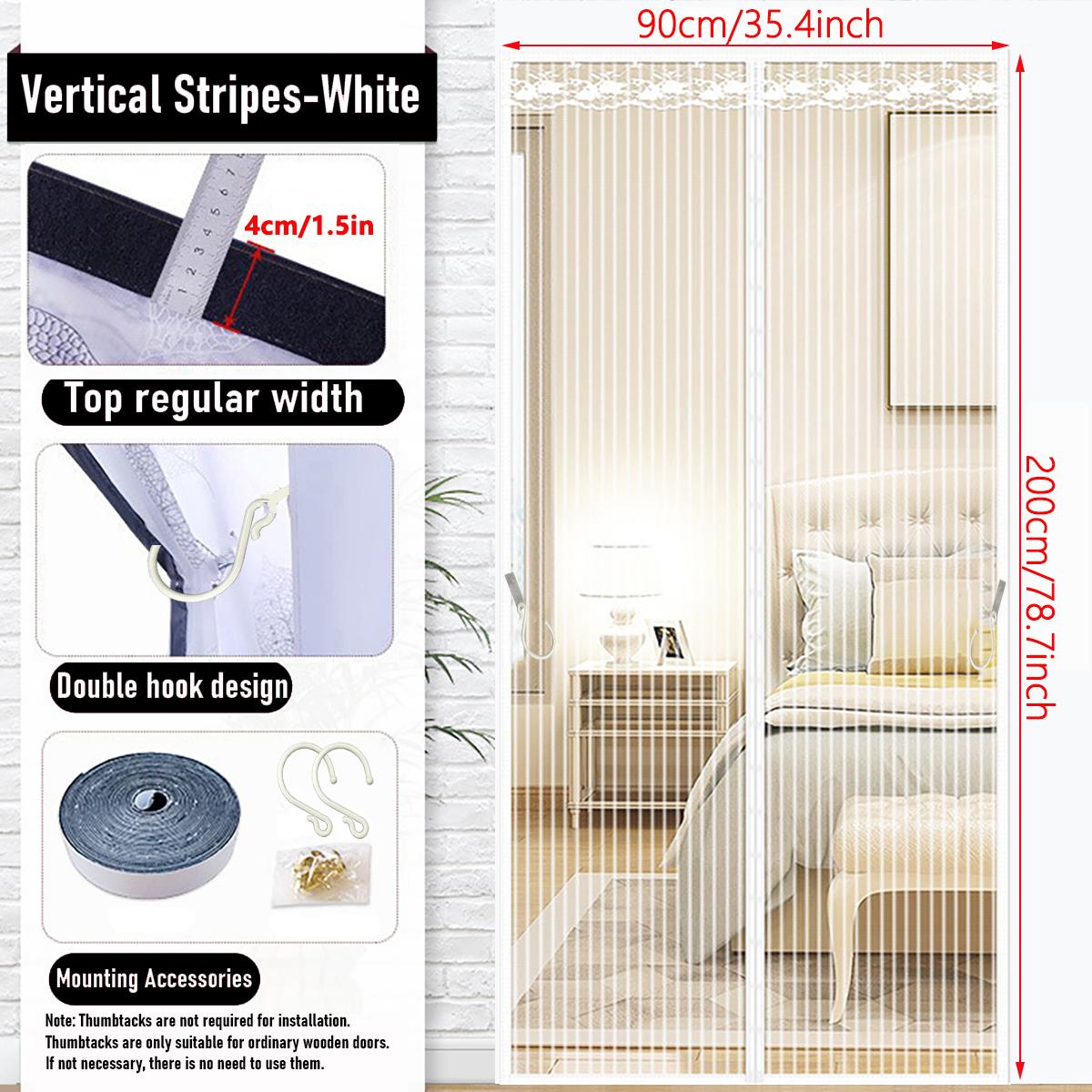 Дверная завеса с магнитным экраном, самоуплотняющаяся дверная сетка, сверхпрочная дверная сетка. Магнитное закрытие. Защита от насекомых, выдвижная сетка. Сетка-белый. W 90cm x H 200cm белый
Дверная завеса с магнитным экраном, самоуплотняющаяся дверная сетка, сверхпрочная дверная сетка. Магнитное закрытие. Защита от насекомых, выдвижная сетка. Сетка-белый. W 90cm x H 200cm белый