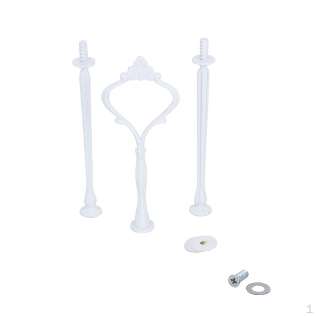 3 Tier Crown Cake Cupcake Plate Stand Handle Fitting White
3 Tier Crown Cake Cupcake Plate Stand Handle Fitting White