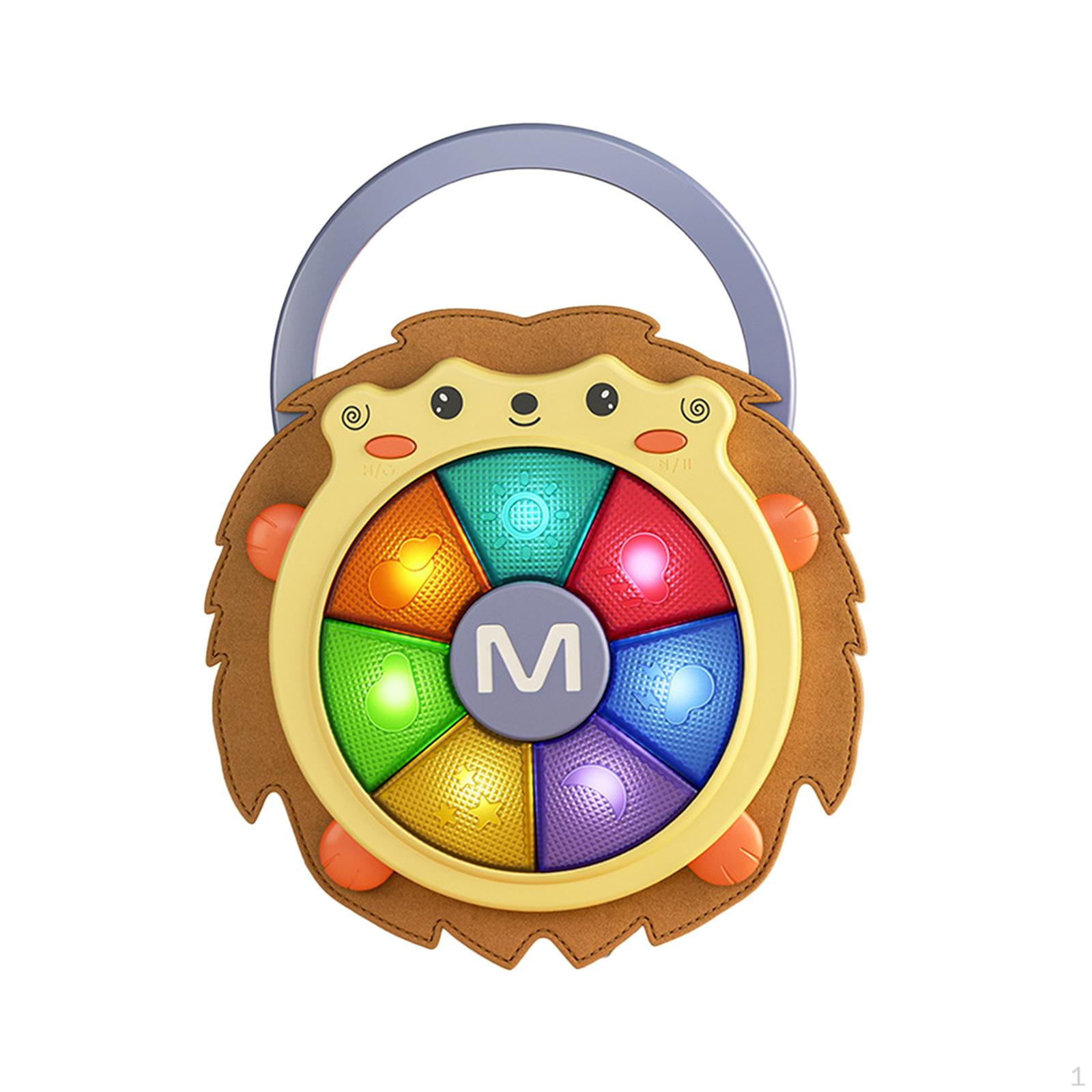 Babies Light up Drum Toys Sensory Activity Hand Development Electronic Music for Preschool Hedgehog
Babies Light up Drum Toys Sensory Activity Hand Development Electronic Music for Preschool Hedgehog