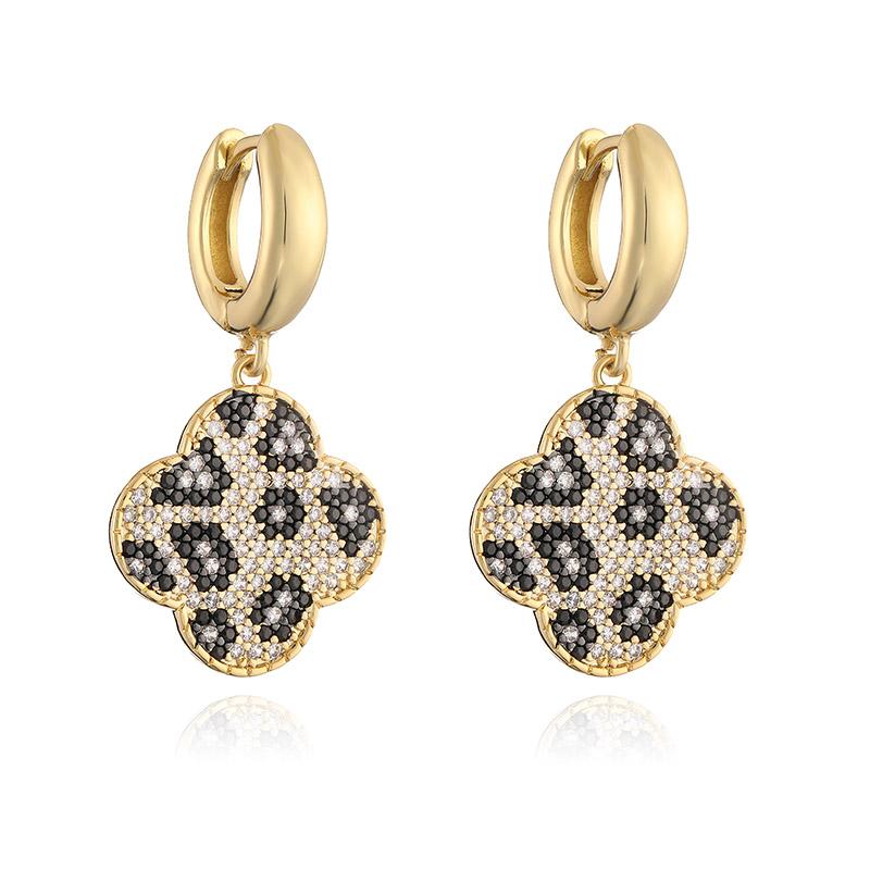 HECHENG, 3 Styles Of Heart-shaped Clover Leopard Print Pattern Inlaid With CZ Stone Women s Pendant Earrings Fashionable Zircon Other
HECHENG, 3 Styles Of Heart-shaped Clover Leopard Print Pattern Inlaid With CZ Stone Women s Pendant Earrings Fashionable Zircon Other