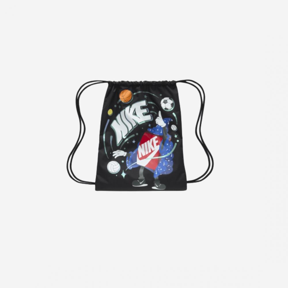 Детская сумка Nike на шнурке, 12 л, черная 
Детская сумка Nike на шнурке, 12 л, черная