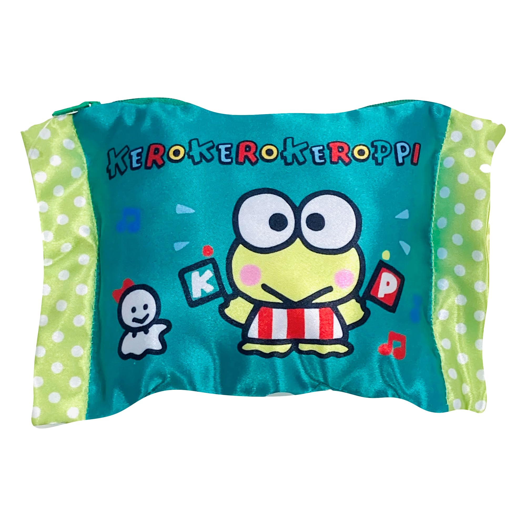 MORIPiLO Kero Kero Keroppi Tissue Sanrio Small Item Plush Toy 20x14cm by Morishita Makura Case, Characters, Case, Pouch, Cute, (Pillow Pouch, Green)
MORIPiLO Kero Kero Keroppi Tissue Sanrio Small Item Plush Toy 20x14cm by Morishita Makura Case, Characters, Case, Pouch, Cute, (Pillow Pouch, Green)