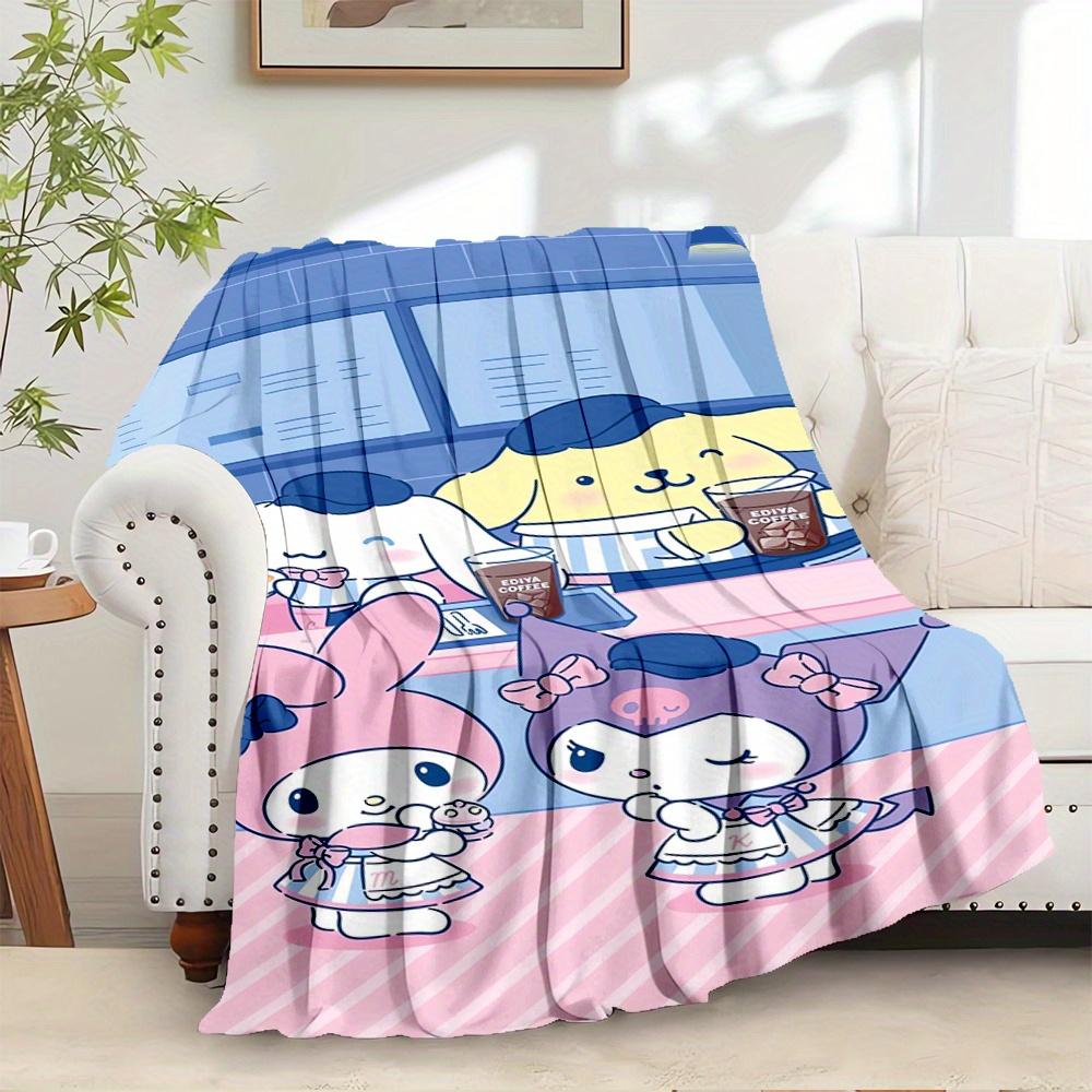 1pc Flannel My Melody, Kuromi, CharactersThrow Blanket, Cartoon Truck Pattern Printed Blanket, Warm Cozy Soft Blanket For Couch Bed Sofa Car 130x150cm
1pc Flannel My Melody, Kuromi, CharactersThrow Blanket, Cartoon Truck Pattern Printed Blanket, Warm Cozy Soft Blanket For Couch Bed Sofa Car 130x150cm