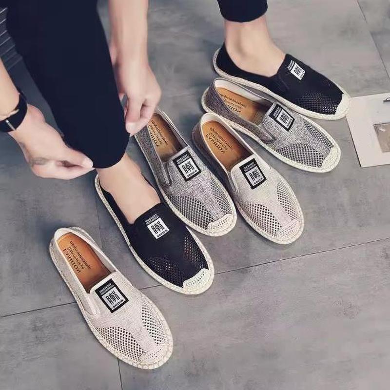 Summer Breathable Casual Flats Shoes Men s Espadrilles Loafers Fashion Fisherman Driving Footwear 39 сірий
Summer Breathable Casual Flats Shoes Men s Espadrilles Loafers Fashion Fisherman Driving Footwear 39 сірий