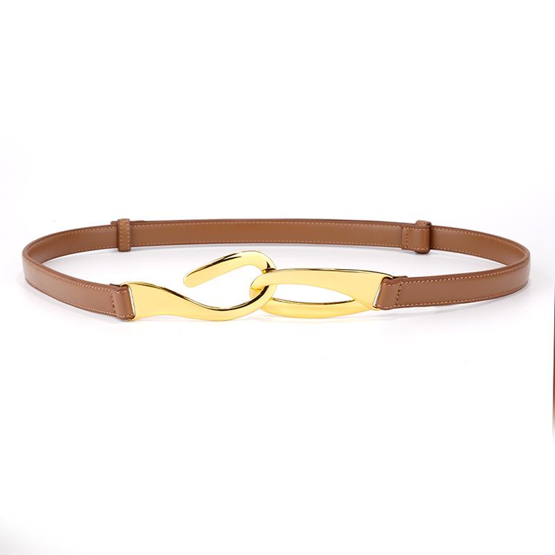 Fashion Hook Pull Adjustment Non-Punching Belt Women S Decoration With Dress Casual Versatile Leather Women S Belt 110cm
Fashion Hook Pull Adjustment Non-Punching Belt Women S Decoration With Dress Casual Versatile Leather Women S Belt 110cm
