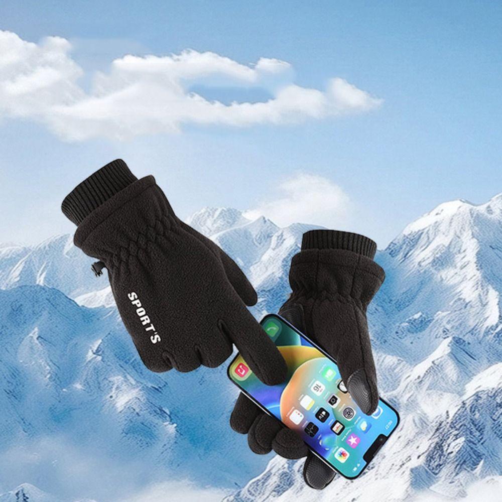 Korean Style Fleece Gloves Keep Warm Cycling Mittens Fashion Winter Warm Gloves Riding Pink-Women
Korean Style Fleece Gloves Keep Warm Cycling Mittens Fashion Winter Warm Gloves Riding Pink-Women