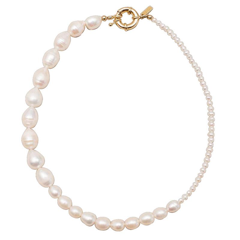 Ожерелье из жемчуга в стиле барокко, женское ожерелье из бисера, нишевый дизайн, ожерелье из цепочки свитера, новое
Ожерелье из жемчуга в стиле барокко, женское ожерелье из бисера, нишевый дизайн, ожерелье из цепочки свитера, новое