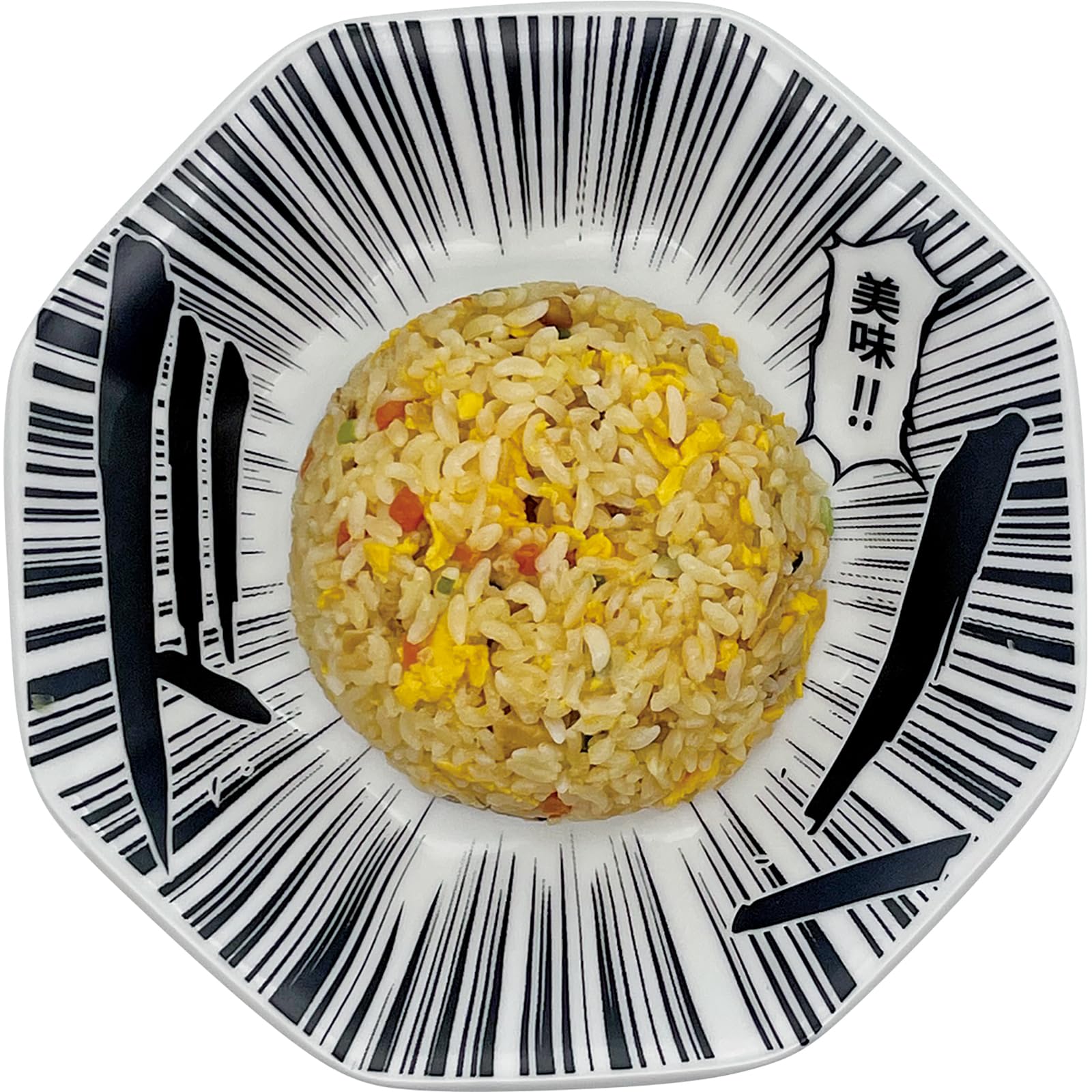 Funny comic fried rice approximately 19 x 4 cm in miscellaneous birthday made in SAN4770 tableware, plate, diameter, Don, tableware, goods, year-end белый
Funny comic fried rice approximately 19 x 4 cm in miscellaneous birthday made in SAN4770 tableware, plate, diameter, Don, tableware, goods, year-end белый