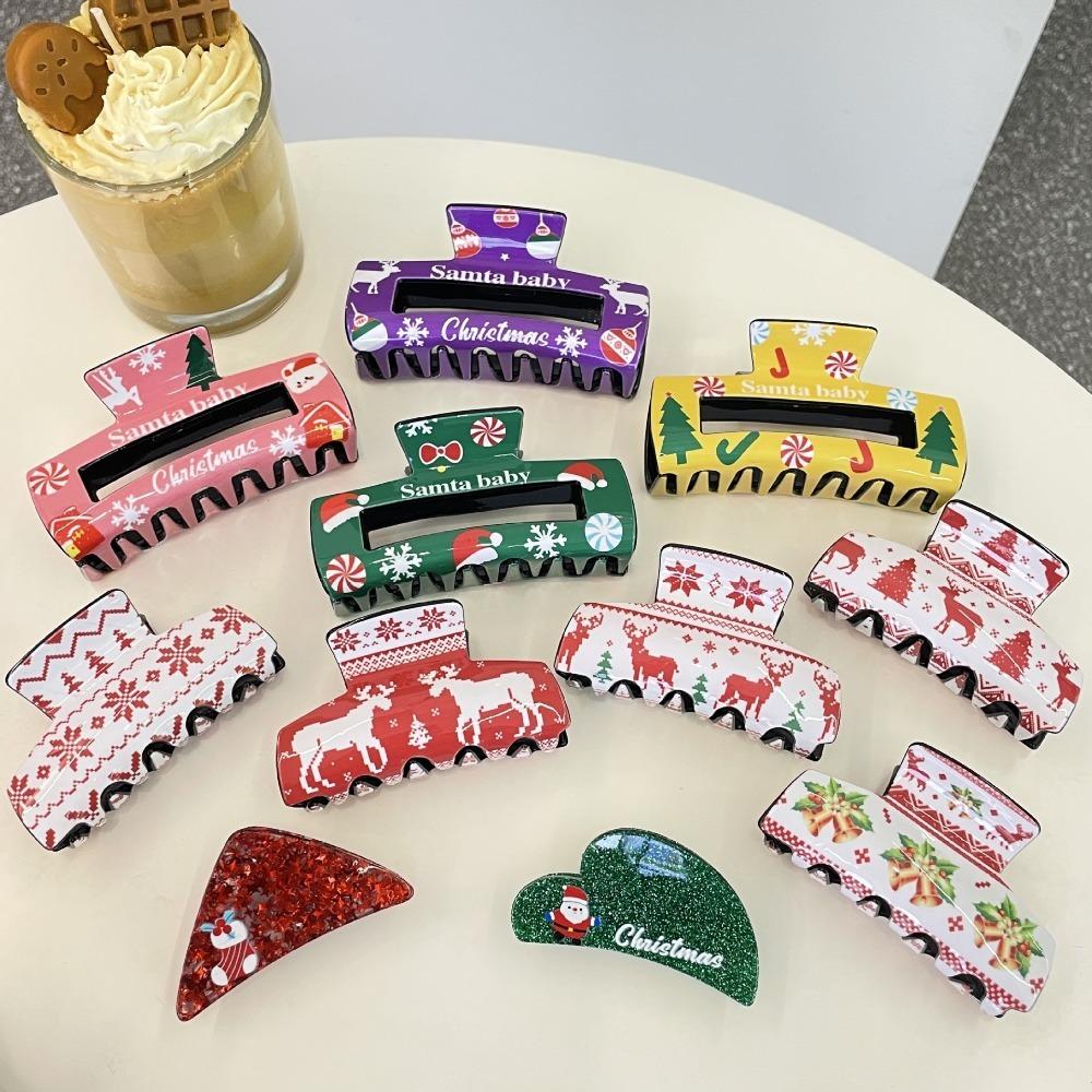 Non Slip Square Hair Clip Acrylic Hair Clamps Winter Hair Accessories Hair Claw Clips Women/Girls
Non Slip Square Hair Clip Acrylic Hair Clamps Winter Hair Accessories Hair Claw Clips Women/Girls
