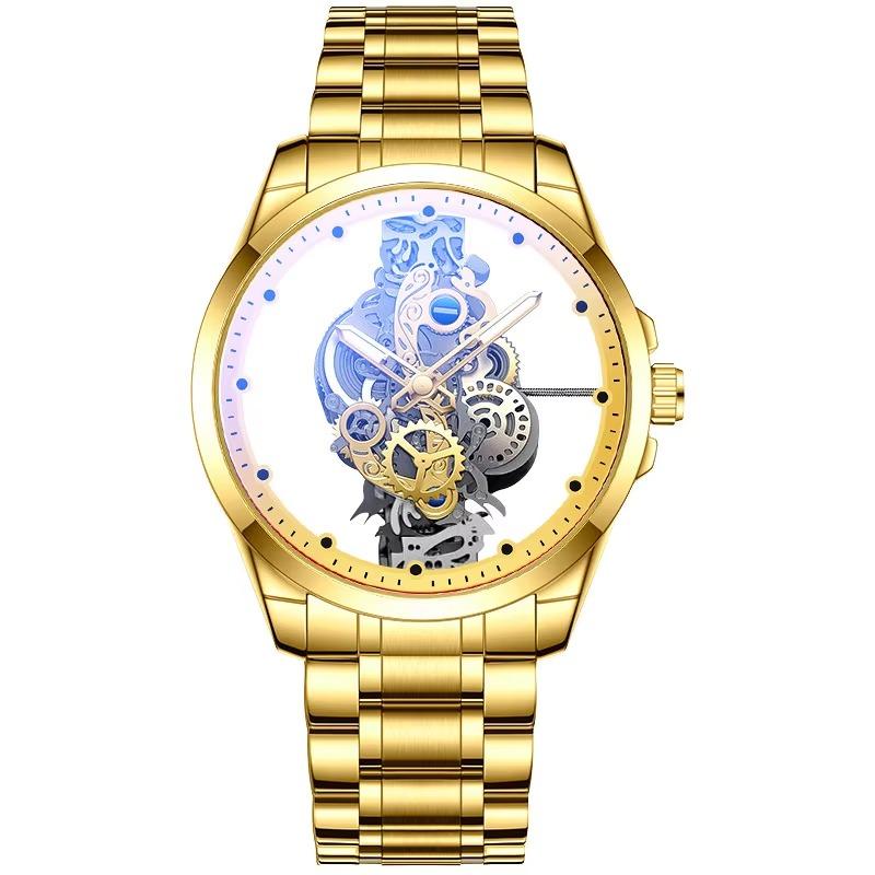 L45 Casual Men watch double-sided transparent hollow waterproof luminous quartz watchbusiness clock gift watches for man
L45 Casual Men watch double-sided transparent hollow waterproof luminous quartz watchbusiness clock gift watches for man