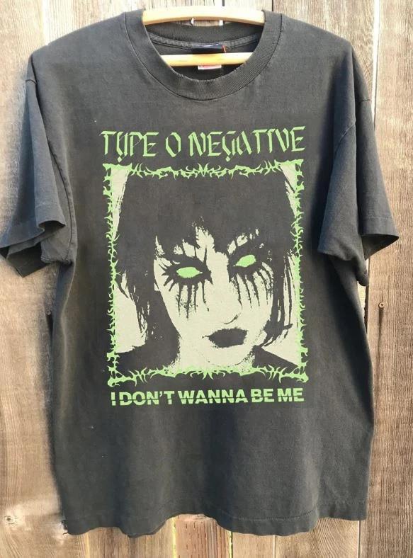 Type O Negative Rock band t-shirt I Dont Wanna Be Me charcoal color New Spring/Summer Arrivals Regular Fit Casual 5XL різнокольоровий
Type O Negative Rock band t-shirt I Dont Wanna Be Me charcoal color New Spring/Summer Arrivals Regular Fit Casual 5XL різнокольоровий