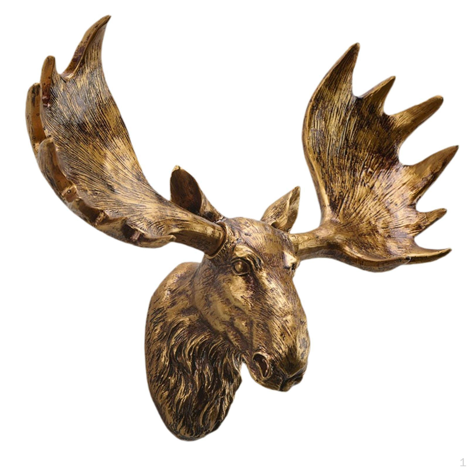 Wall Sculpture, Fireplace Ornament Made of Resin, Decoration, Animal Figure мідний
Wall Sculpture, Fireplace Ornament Made of Resin, Decoration, Animal Figure мідний