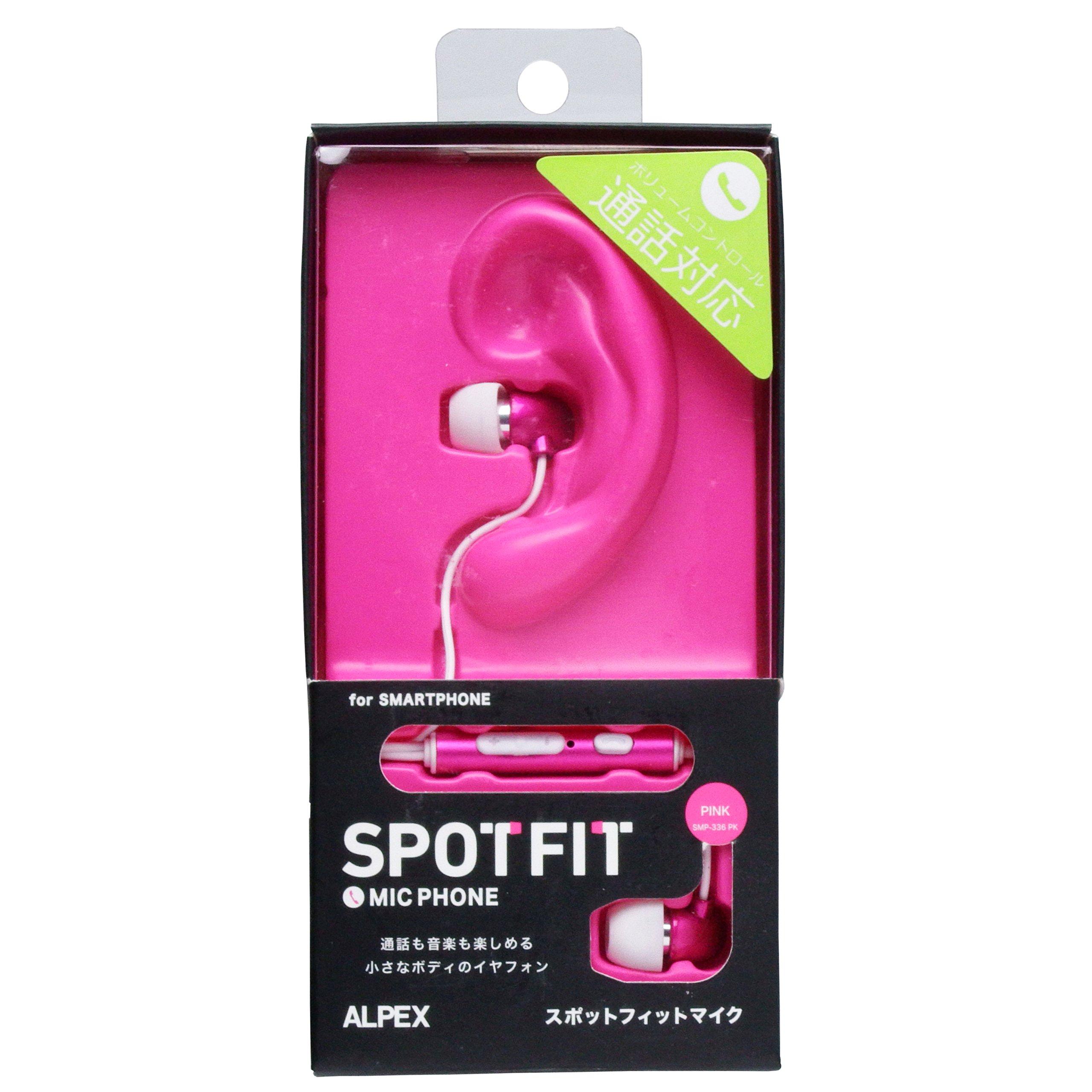 ALPEX Canal Type Microphone 336 Pink SMP-336PK
ALPEX Canal Type Microphone 336 Pink SMP-336PK
